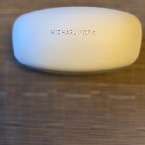 Michael Kors Ivory Eyewear Case